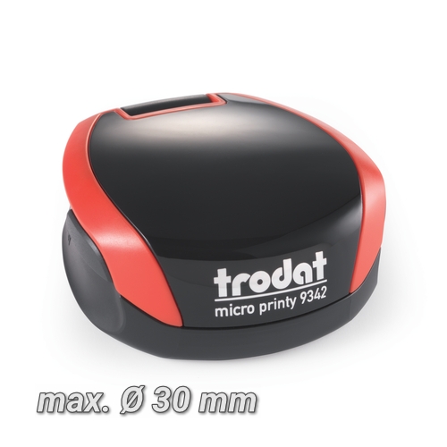 Trodat Micro Printy 9330 - Ø 30 mm-es kör alakú bélyegző egyedi lenyomattal