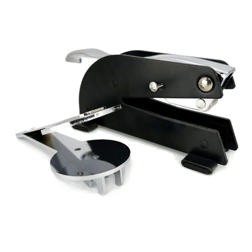 Dombornyomó Ø 51 mm kör (fekete) nagy teherbírású asztali KA50 egyedi lenyomattal