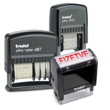 Használatra Kész Irodai Szó- és/vagy Dátumbélyegzők